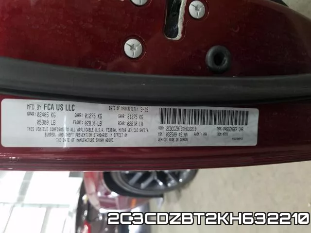 2C3CDZBT2KH632210 фото 2