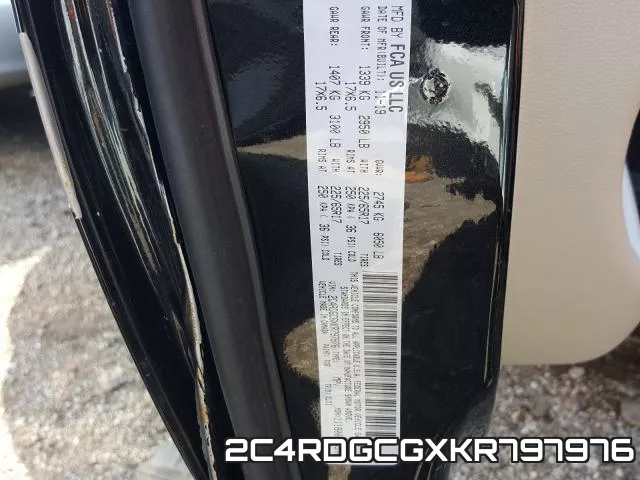 2C4RDGCGXKR797976 фото 2