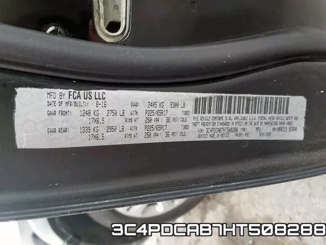 3C4PDCAB7HT508288 фото 2