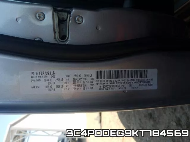 3C4PDDEG9KT784569 фото 2