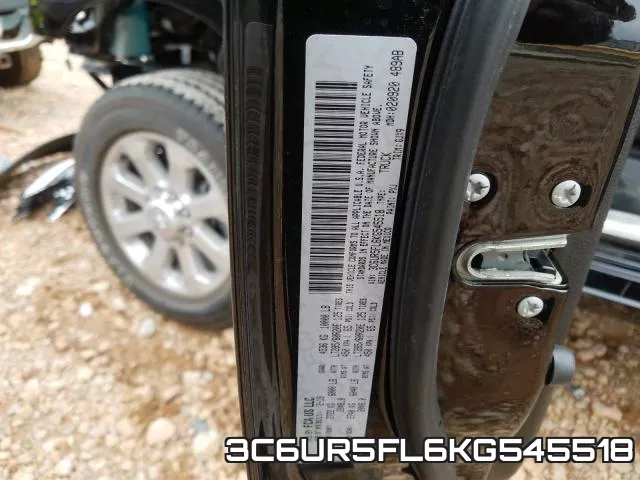 3C6UR5FL6KG545518 фото 2