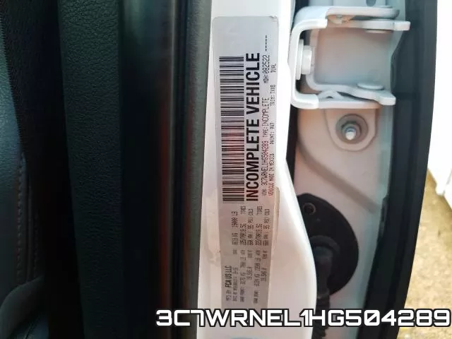 3C7WRNEL1HG504289 фото 2