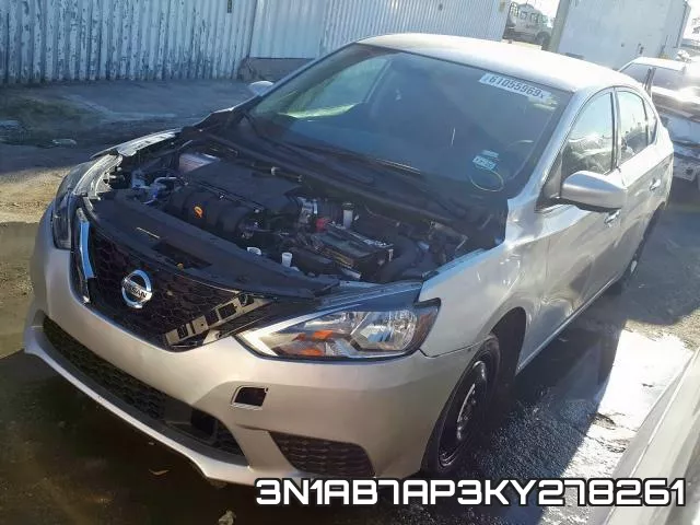3N1AB7AP3KY278261 фото 3