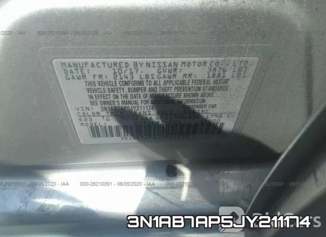 3N1AB7AP5JY211174 фото 10