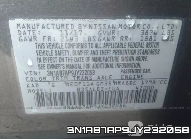 3N1AB7AP9JY232058 фото 10
