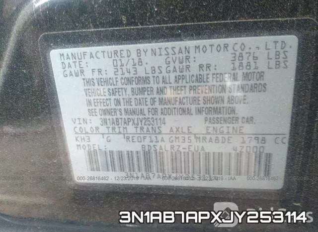 3N1AB7APXJY253114 фото 10
