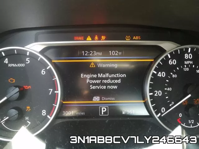 3N1AB8CV7LY246643 фото 9