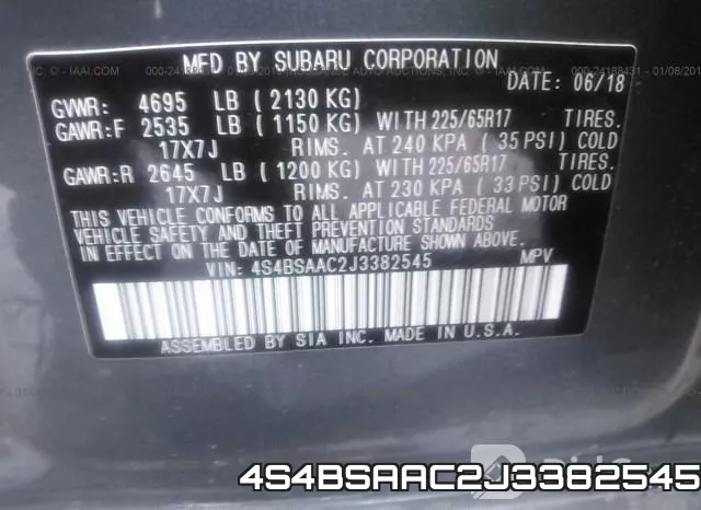 4S4BSAAC2J3382545 фото 10