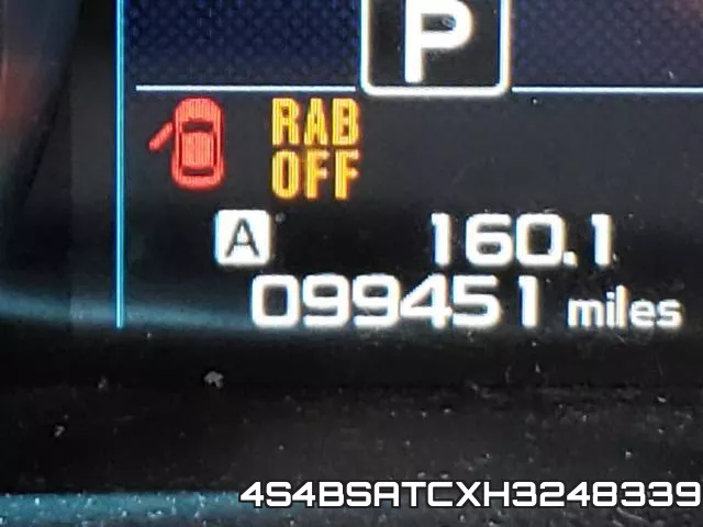 4S4BSATCXH3248339 фото 9