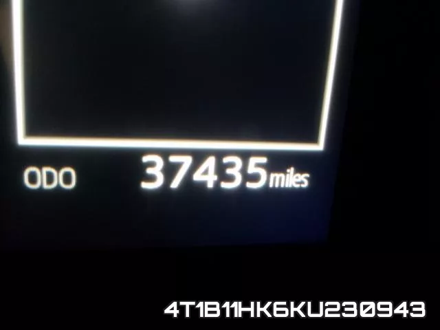 4T1B11HK6KU230943 фото 9