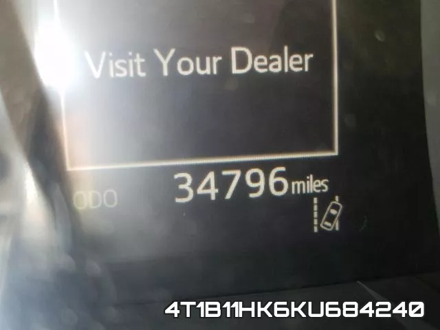 4T1B11HK6KU684240 фото 9