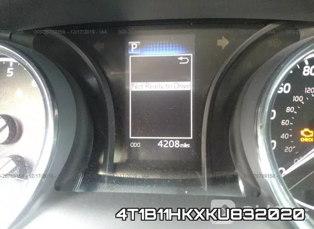 4T1B11HKXKU832020 фото 8