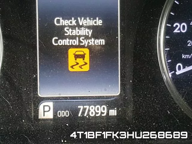 4T1BF1FK3HU268689 фото 9