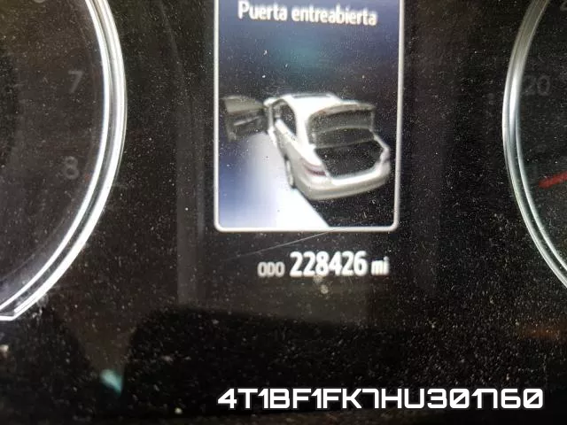 4T1BF1FK7HU301760 фото 9