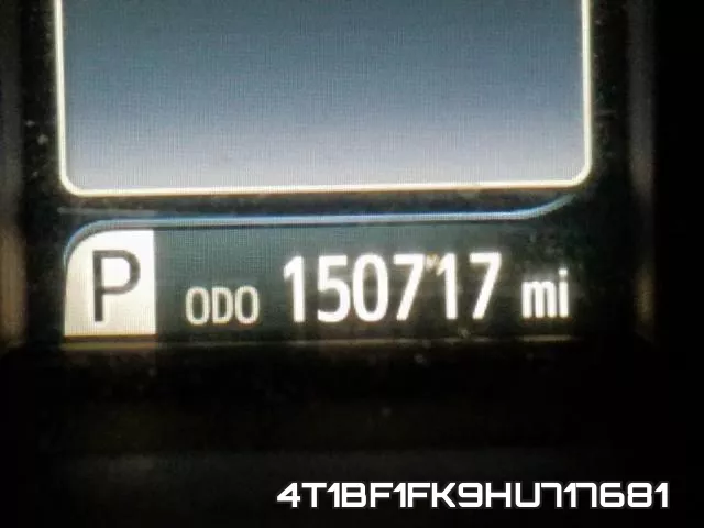 4T1BF1FK9HU717681 фото 9