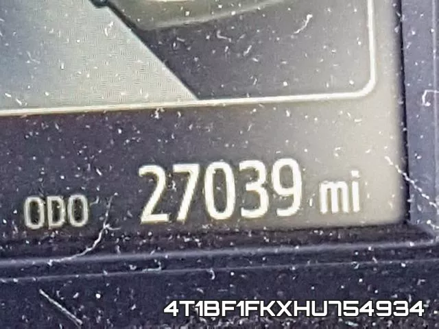 4T1BF1FKXHU754934 фото 9