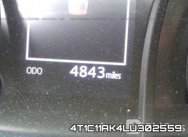 4T1C11AK4LU302559 фото 8