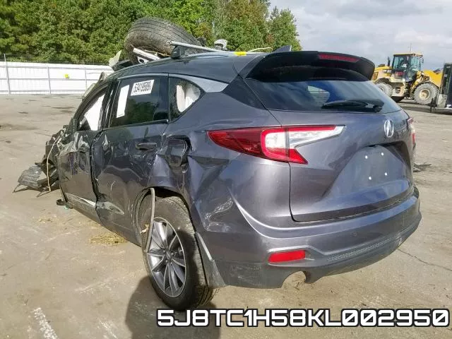 5J8TC1H58KL002950 фото 4