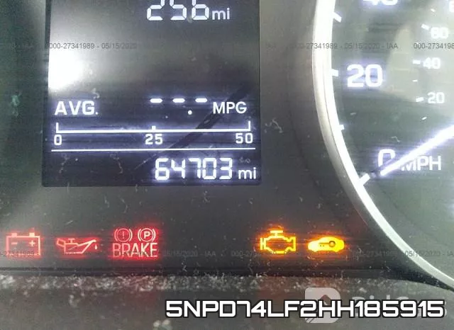 5NPD74LF2HH185915 фото 8