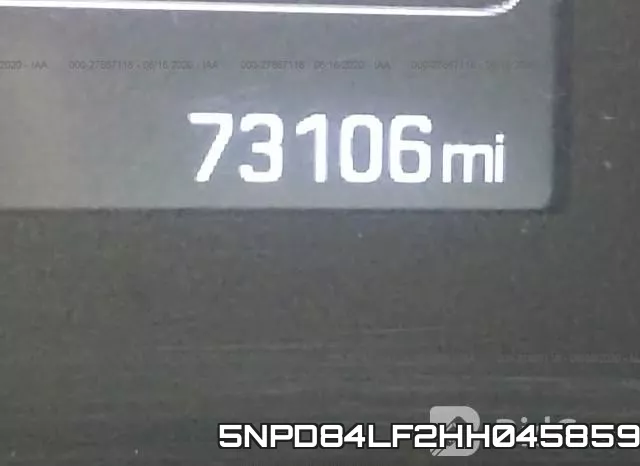 5NPD84LF2HH045859 фото 8