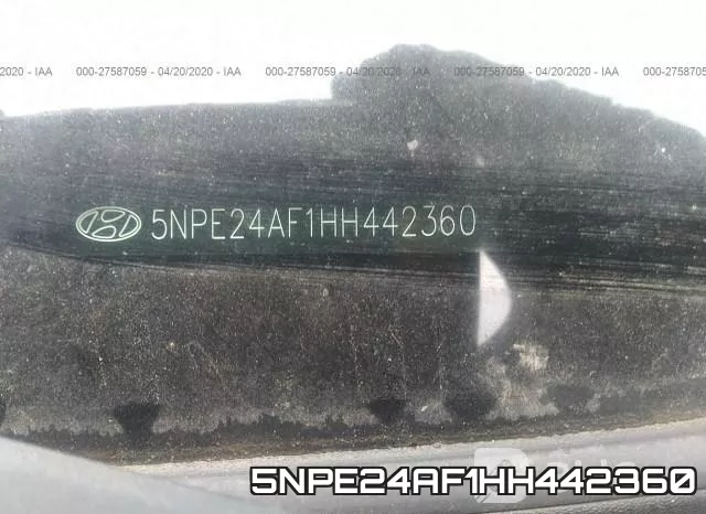 5NPE24AF1HH442360 фото 10