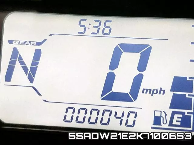 5SADW21E2K7100653 фото 9