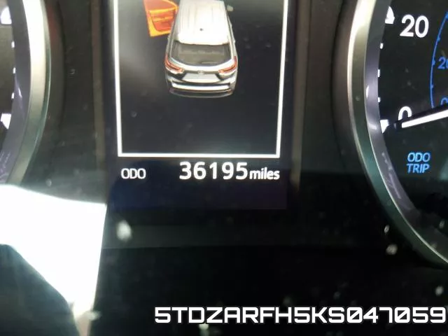 5TDZARFH5KS047059 фото 9