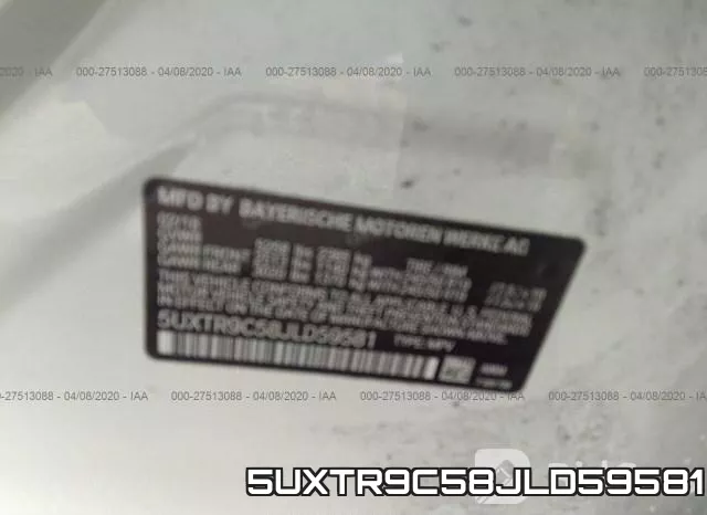 5UXTR9C58JLD59581 фото 10
