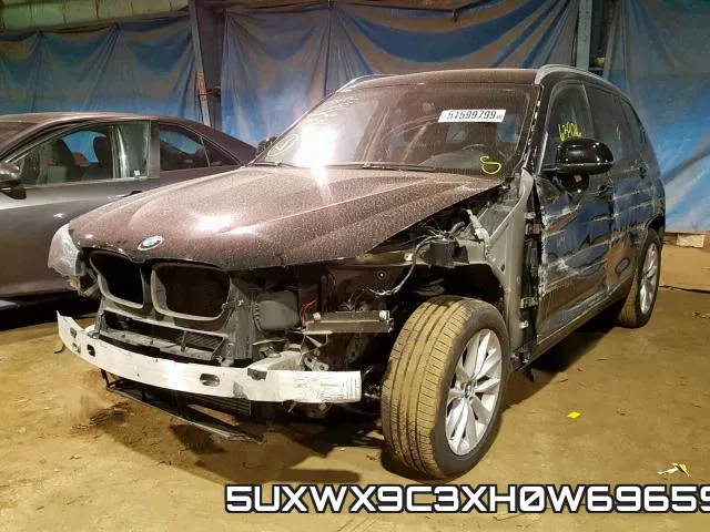5UXWX9C3XH0W69659 фото 3