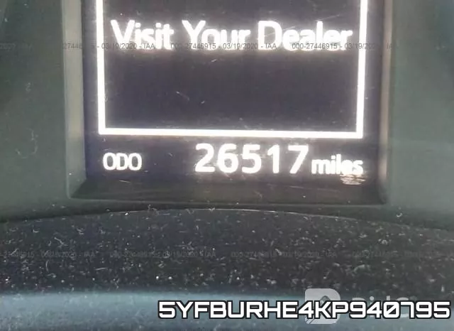 5YFBURHE4KP940795 фото 8