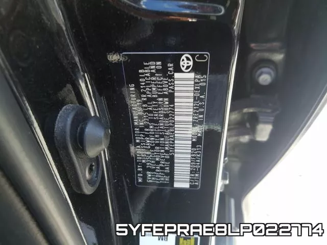 5YFEPRAE8LP022774 фото 2