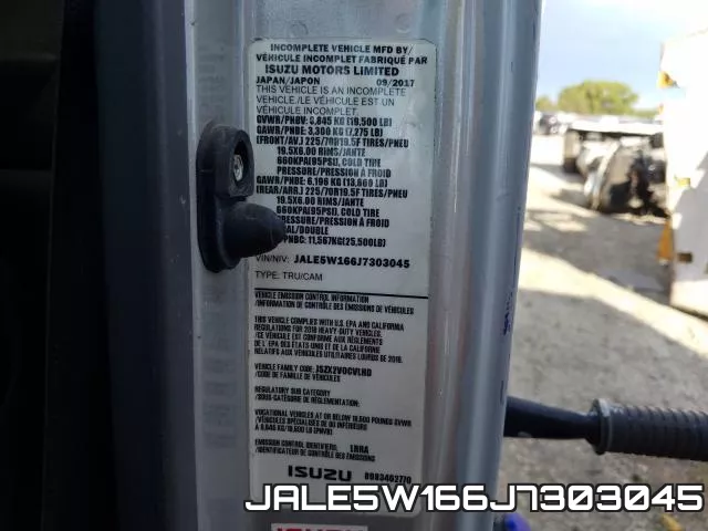 JALE5W166J7303045 фото 2
