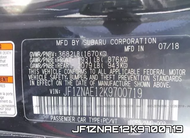 JF1ZNAE12K9700719 фото 10