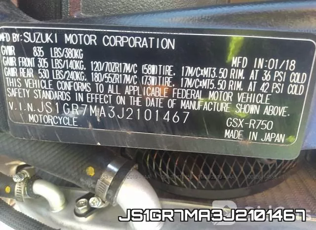 JS1GR7MA3J2101467 фото 2