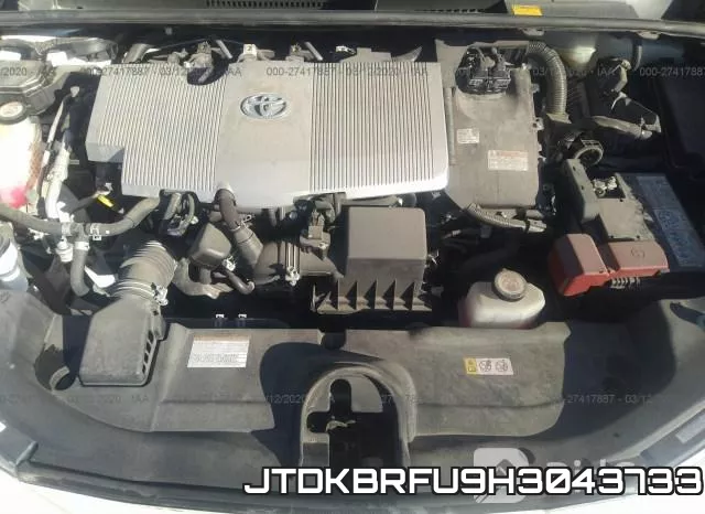 JTDKBRFU9H3043733 фото 2