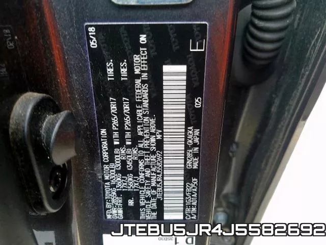 JTEBU5JR4J5582692 фото 2