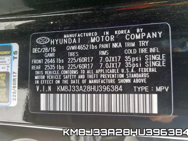 KM8J33A28HU396384 фото 2