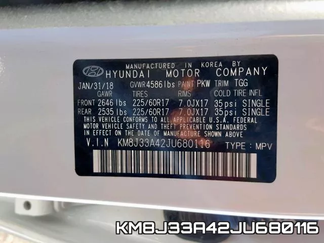 KM8J33A42JU680116 фото 2
