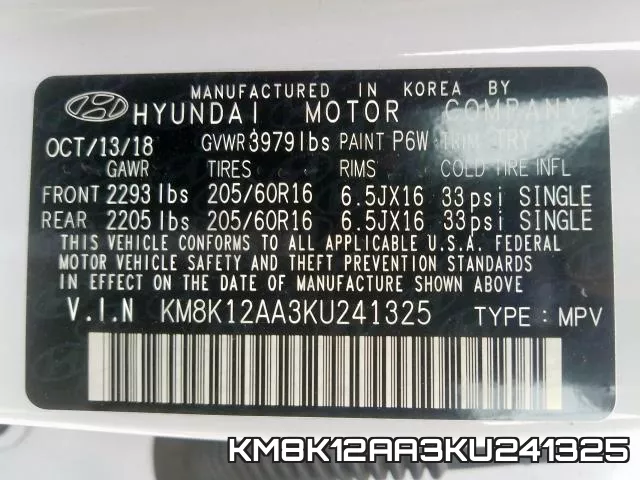 KM8K12AA3KU241325 фото 2