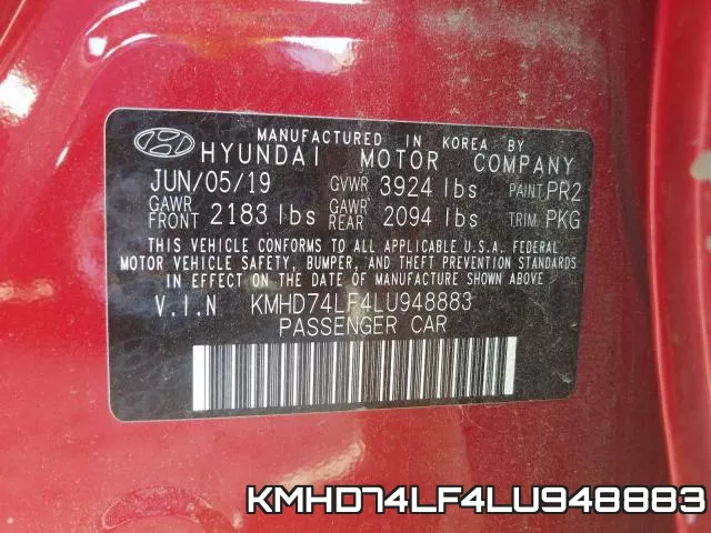 KMHD74LF4LU948883 фото 2