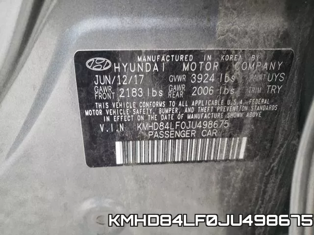 KMHD84LF0JU498675 фото 2