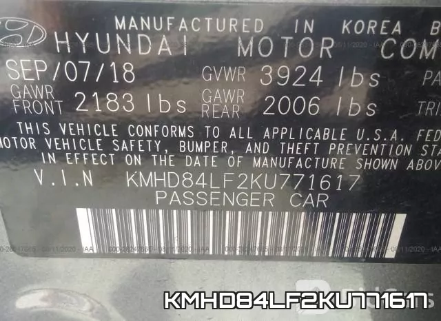 KMHD84LF2KU771617 фото 10