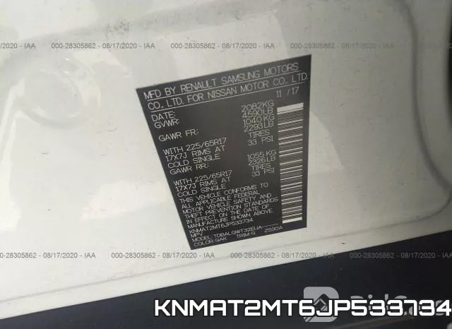 KNMAT2MT6JP533734 фото 10