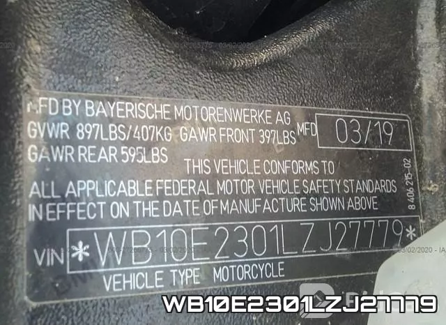 WB10E2301LZJ27779 фото 2