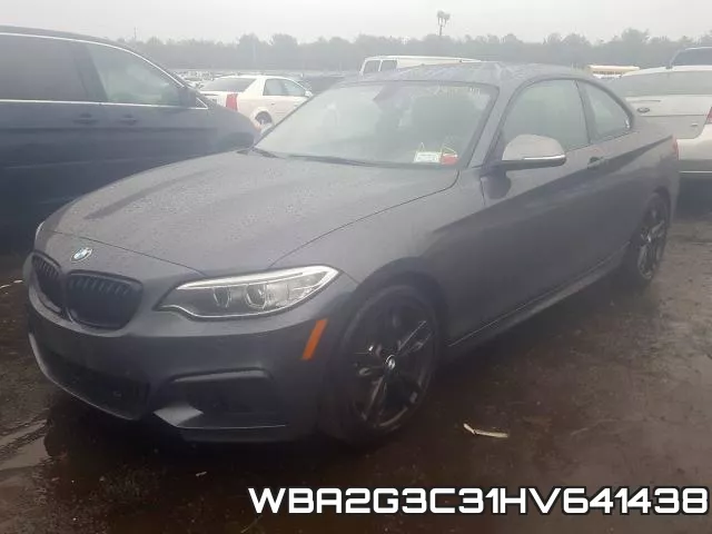 WBA2G3C31HV641438 фото 3