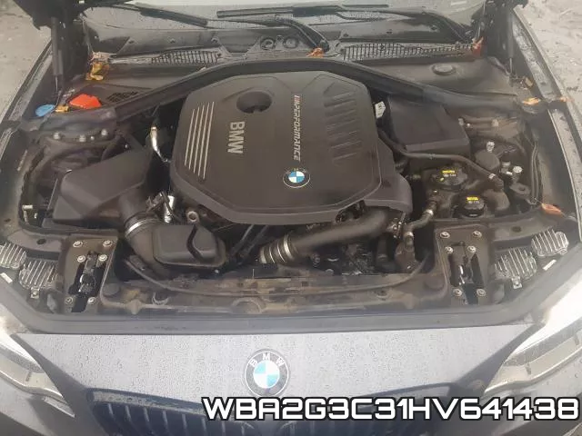 WBA2G3C31HV641438 фото 8