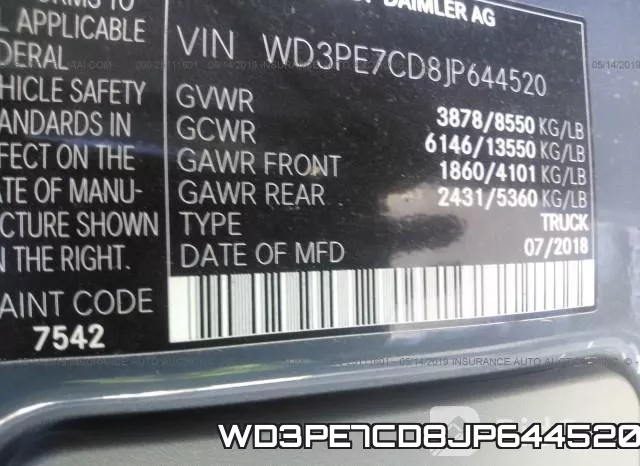 WD3PE7CD8JP644520 фото 10