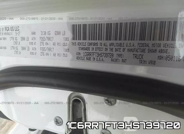 1C6RR7FT3HS739720 фото 10