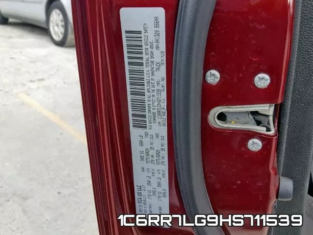 1C6RR7LG9HS711539 фото 2