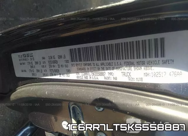 1C6RR7LT5KS558887 фото 10